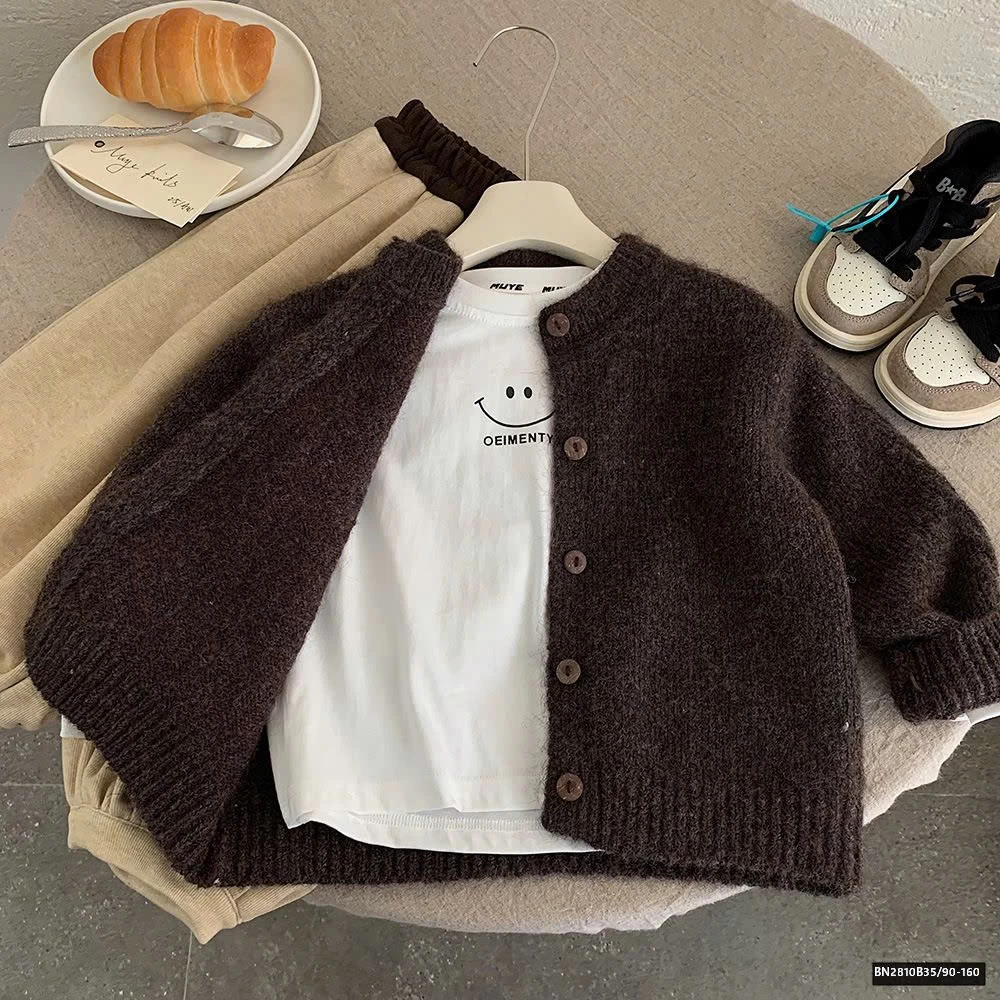 ÁO KHOÁC LEN LÔNG TRƠN MÀU