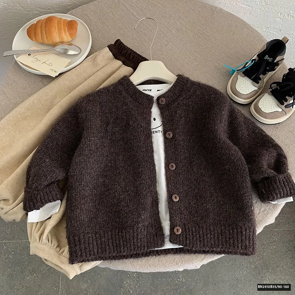 ÁO KHOÁC LEN LÔNG TRƠN MÀU