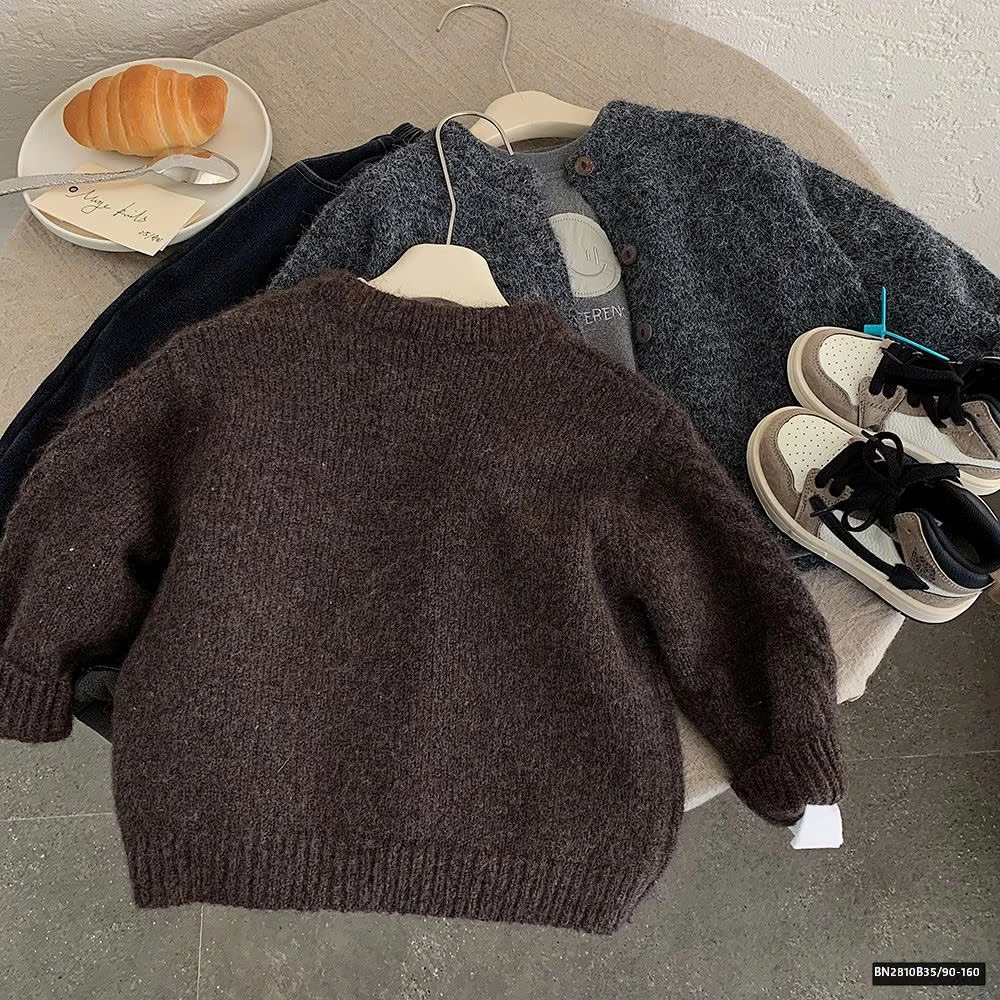 ÁO KHOÁC LEN LÔNG TRƠN MÀU