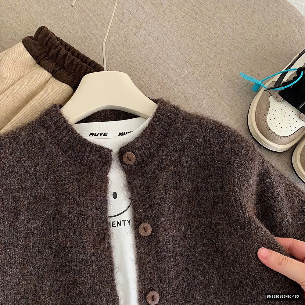 ÁO KHOÁC LEN LÔNG TRƠN MÀU