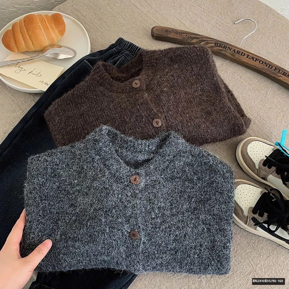 ÁO KHOÁC LEN LÔNG TRƠN MÀU