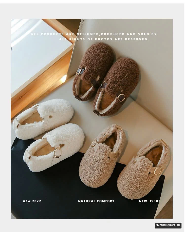 GIÀY LÔNG ẤM ÁP CHO BÉ