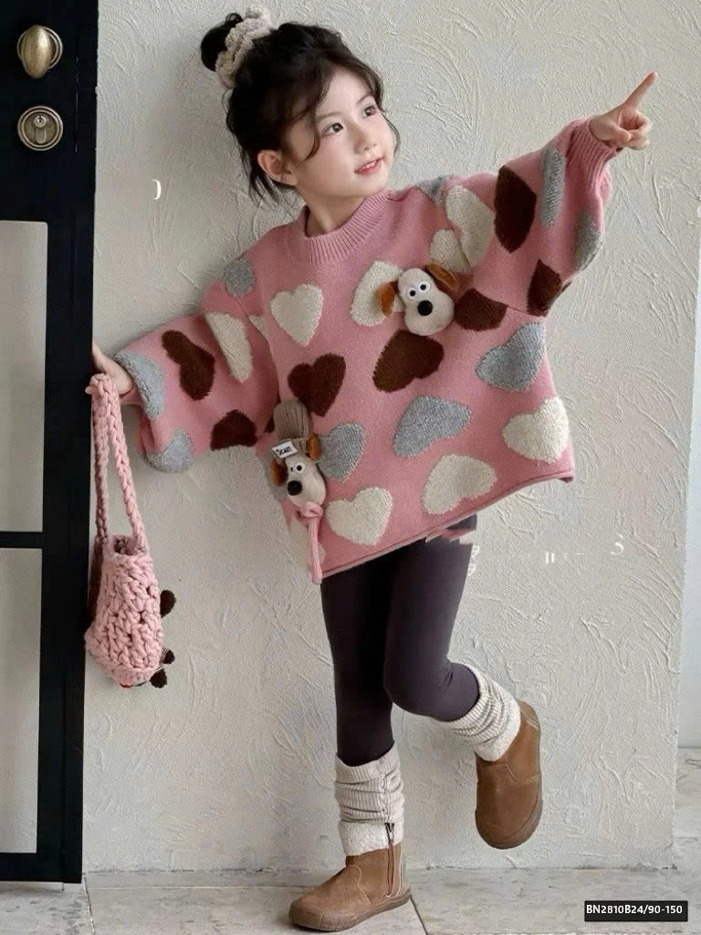 ÁO LEN TRÁI TYM CÚN