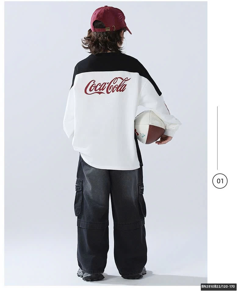 ÁO NỈ BÒNG CHÁY  COCACOLA SỐ 13