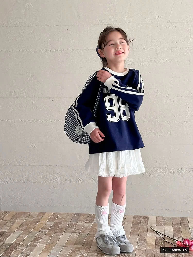 ÁO THUN DÀI TAY SỐ 98 AMBB 25A090