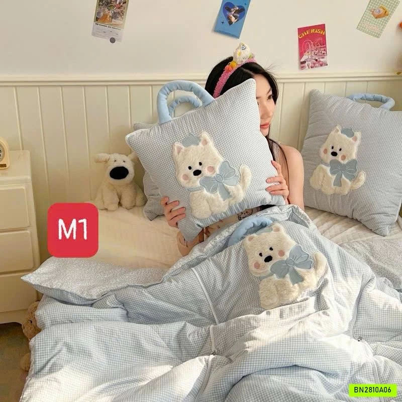 BỘ CHĂN GỐI 2IN1 MẪU MỚI