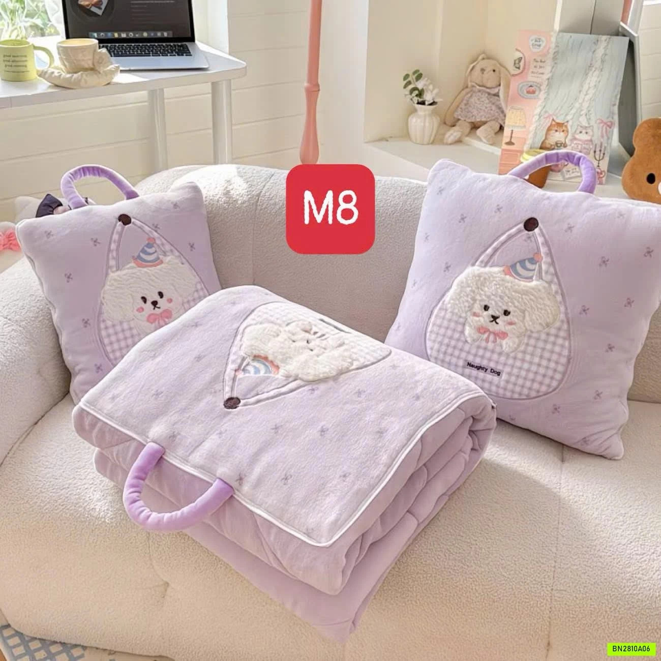 BỘ CHĂN GỐI 2IN1 MẪU MỚI