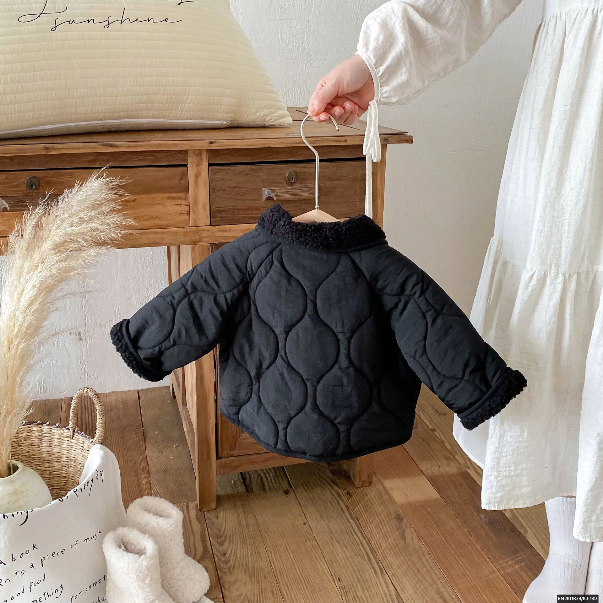 ÁO KHOÁC PHAO LÓT LÔNG HÀN QUỐC