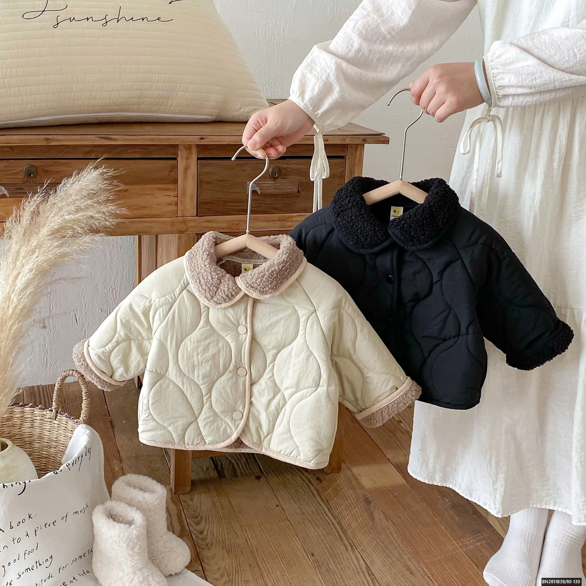 ÁO KHOÁC PHAO LÓT LÔNG HÀN QUỐC