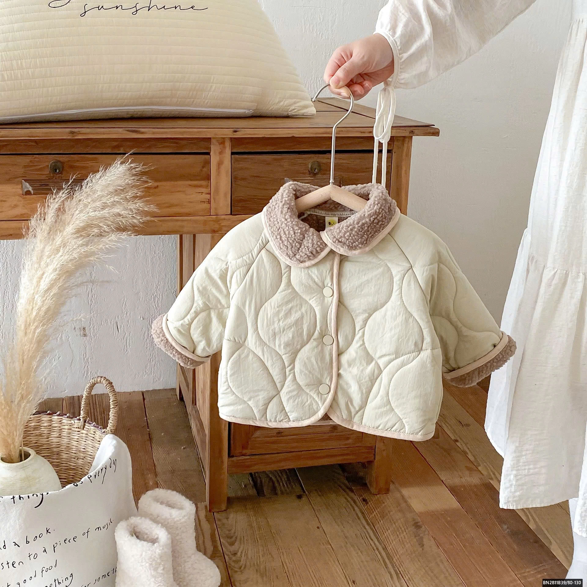 ÁO KHOÁC PHAO LÓT LÔNG HÀN QUỐC