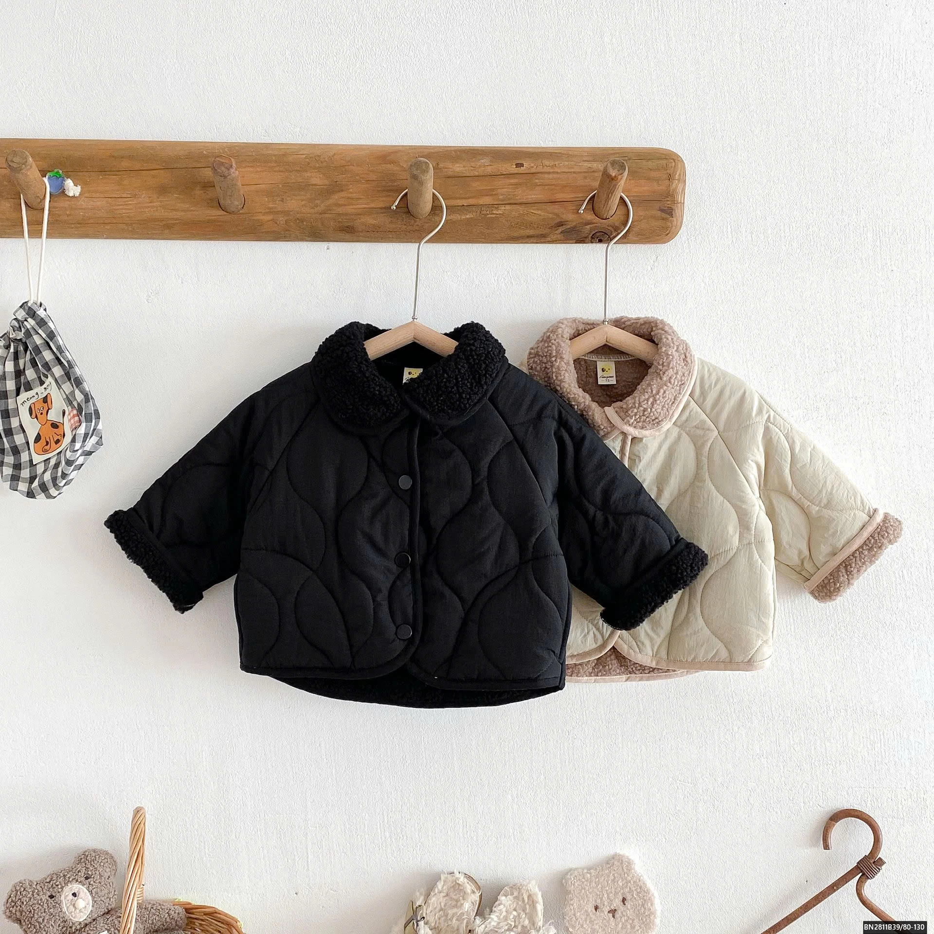 ÁO KHOÁC PHAO LÓT LÔNG HÀN QUỐC