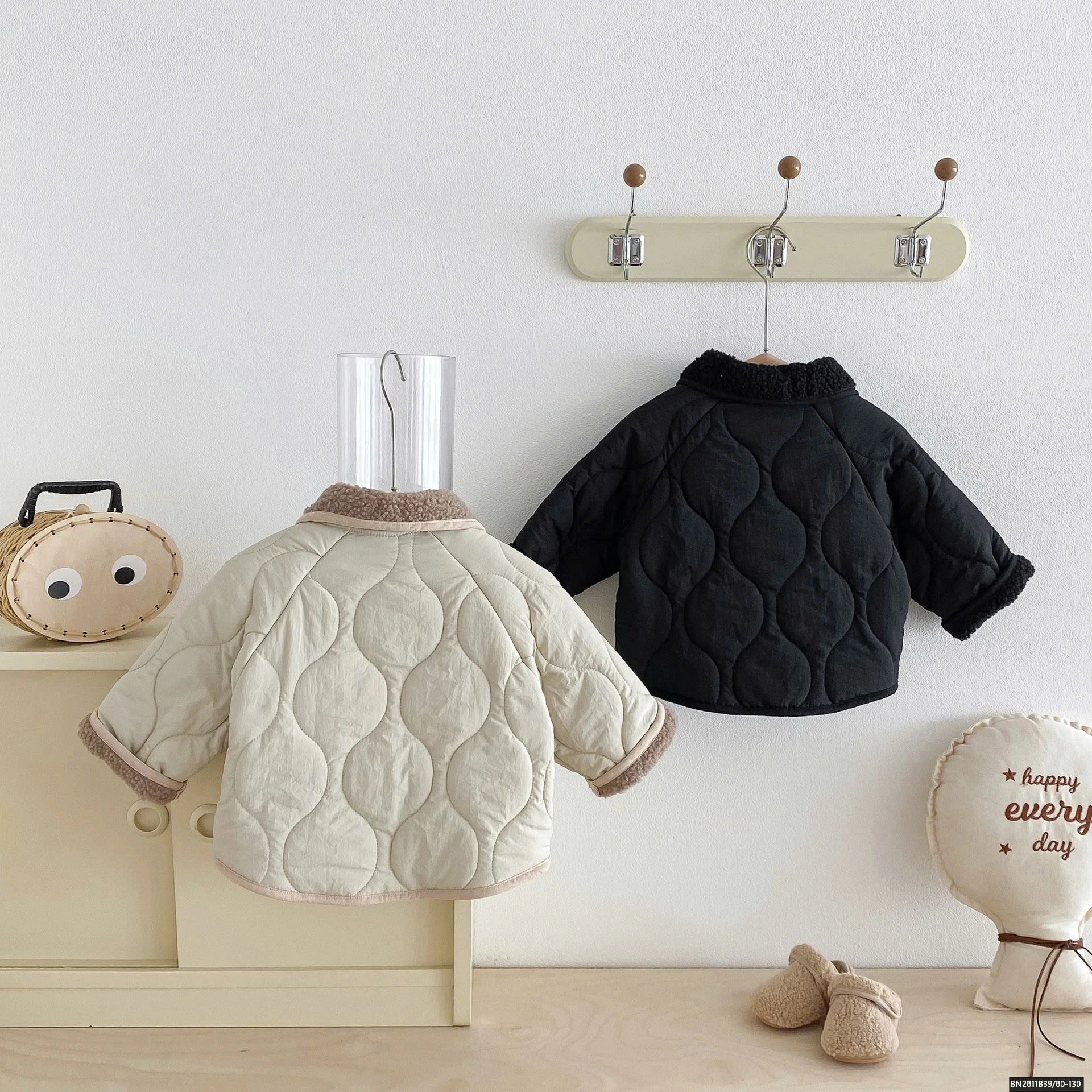 ÁO KHOÁC PHAO LÓT LÔNG HÀN QUỐC