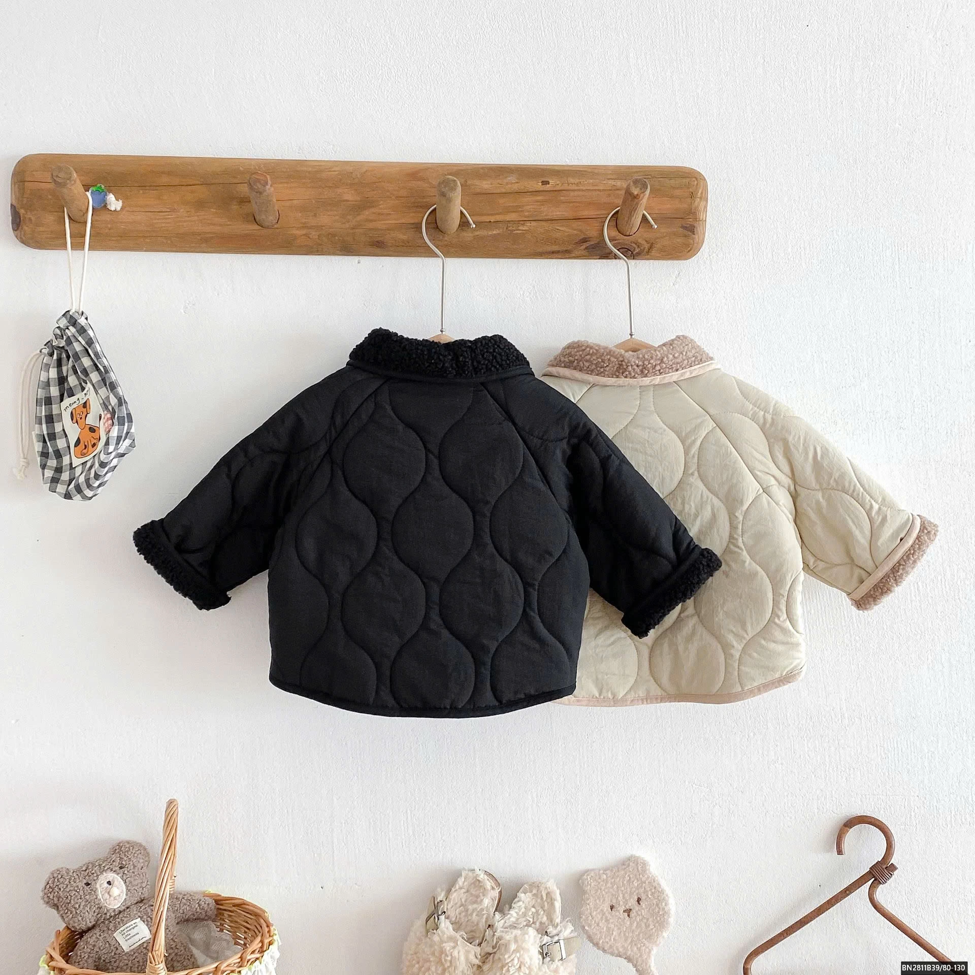 ÁO KHOÁC PHAO LÓT LÔNG HÀN QUỐC