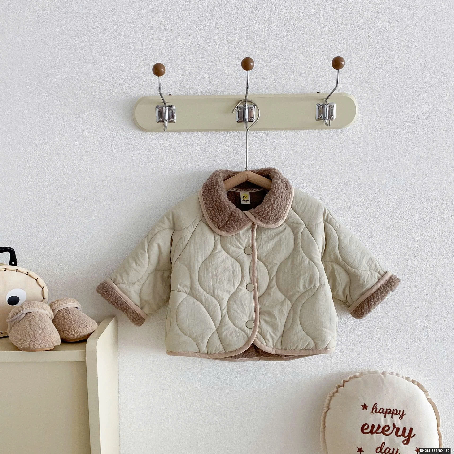 ÁO KHOÁC PHAO LÓT LÔNG HÀN QUỐC