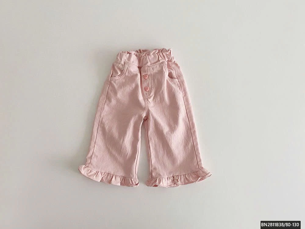 QUẦN ỐNG LOE BÉO GẤU BE GÁI