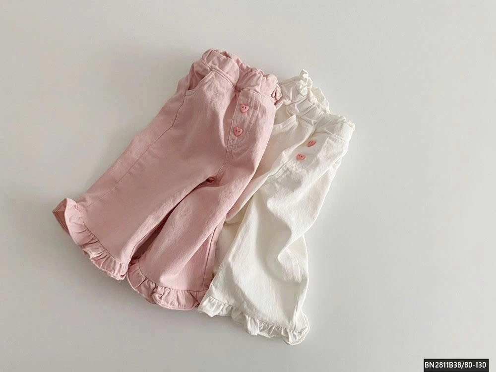 QUẦN ỐNG LOE BÉO GẤU BE GÁI