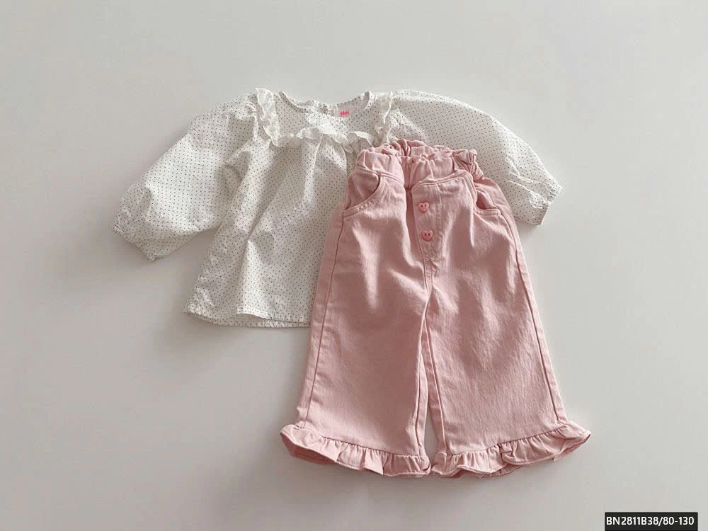 QUẦN ỐNG LOE BÉO GẤU BE GÁI