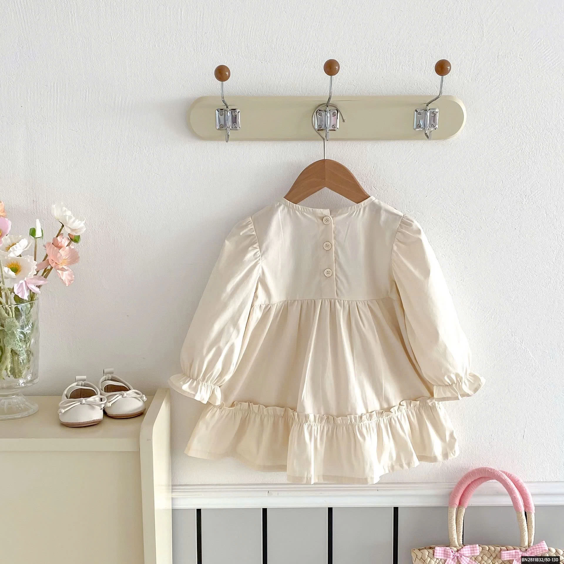 VÁY HOA LÁ MÙA THU