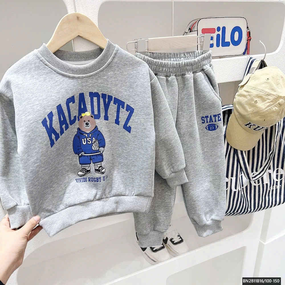 BỘ NỈ BÓNG BẦU DỤC  KACADY