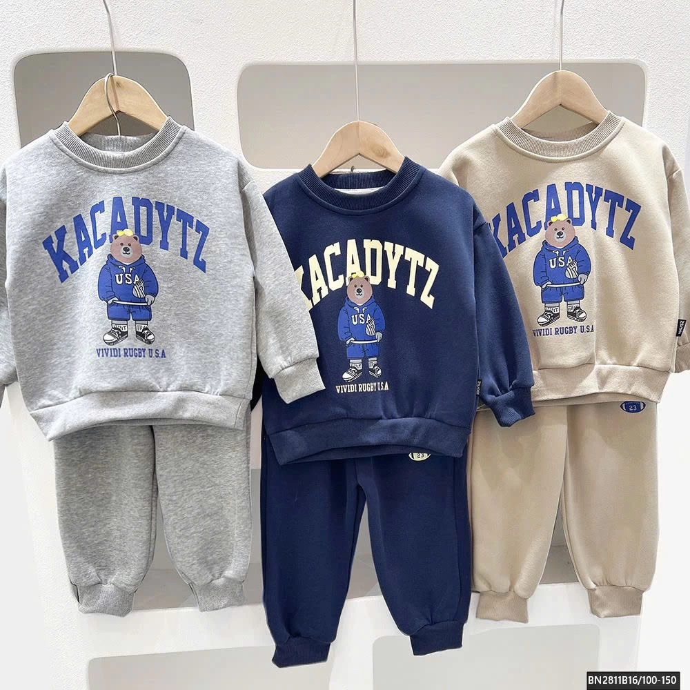 BỘ NỈ BÓNG BẦU DỤC  KACADY