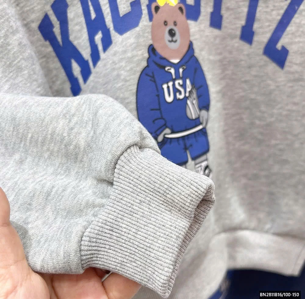 BỘ NỈ BÓNG BẦU DỤC  KACADY