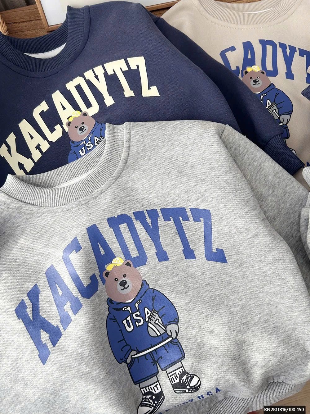 BỘ NỈ BÓNG BẦU DỤC  KACADY