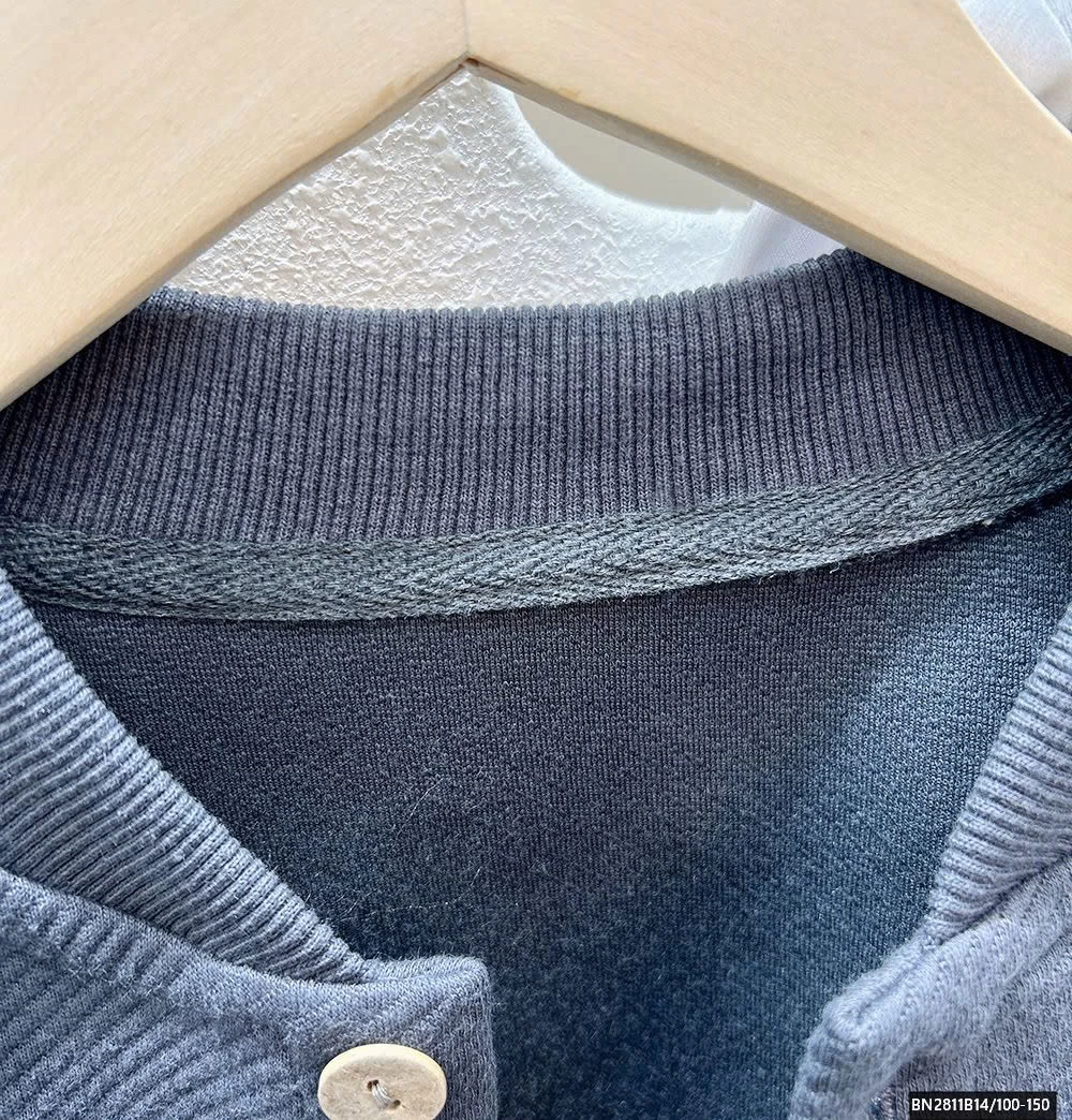 ÁO KHOÁC NỈ GIẢ LEN  KACADY