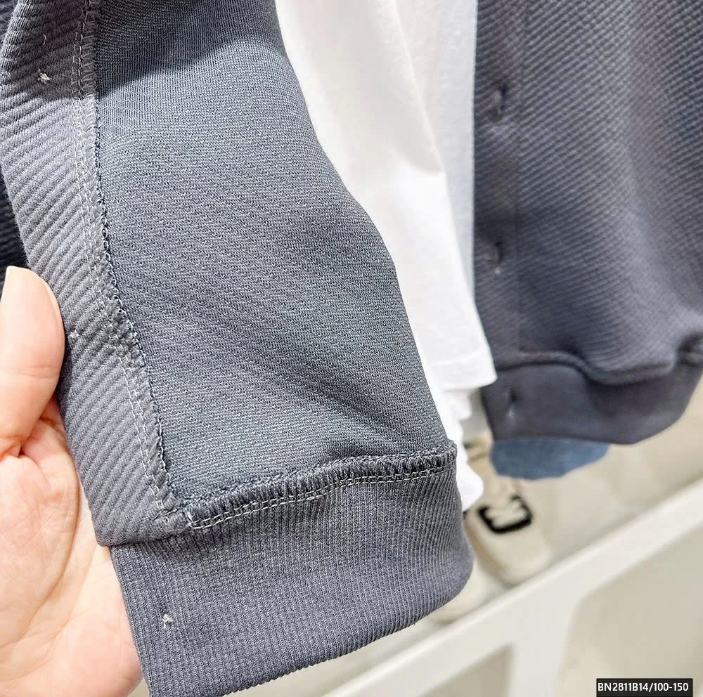 ÁO KHOÁC NỈ GIẢ LEN  KACADY