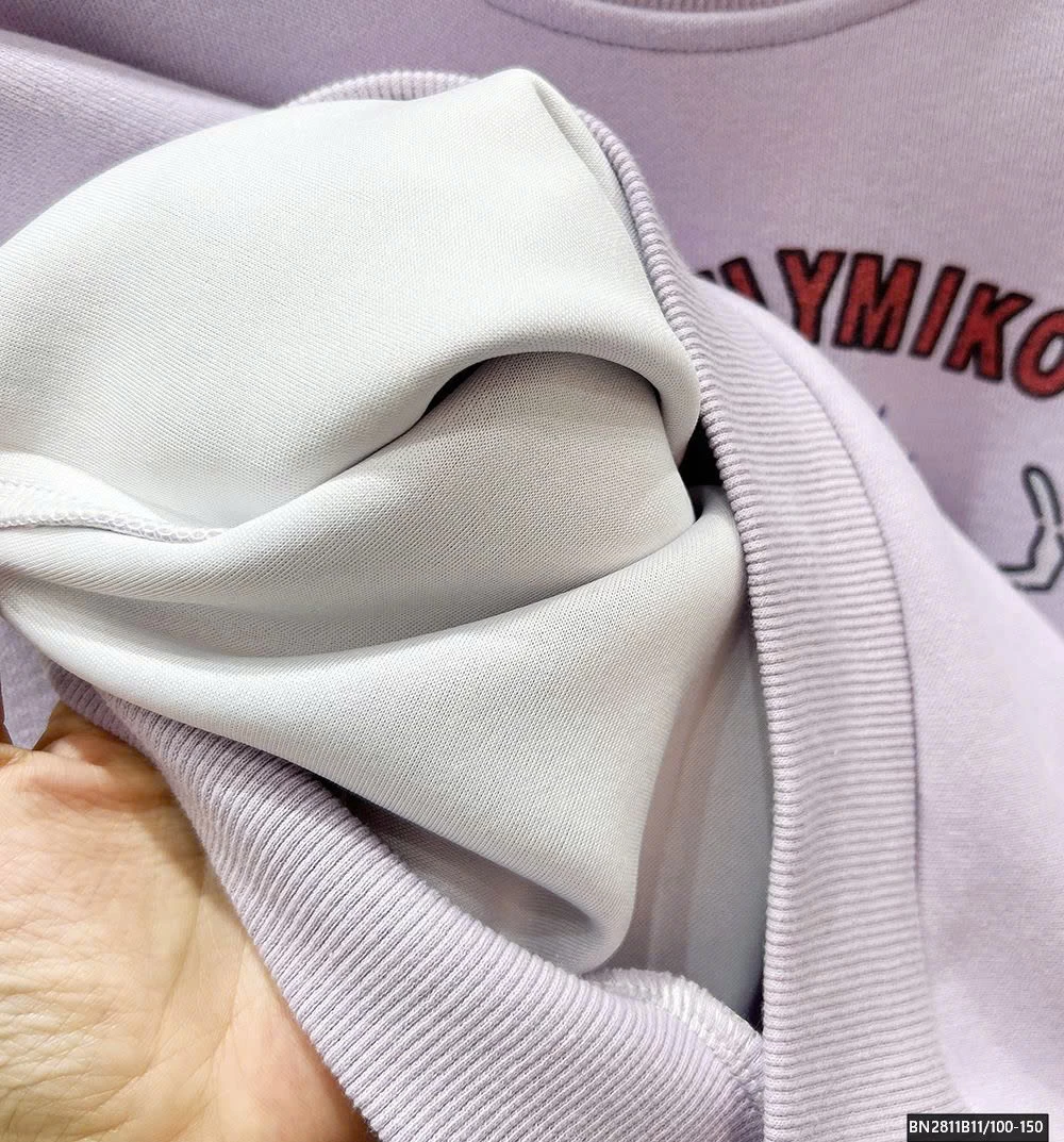 ÁO NỈ IN HÌNH CHÓ ĐỐM KACADY