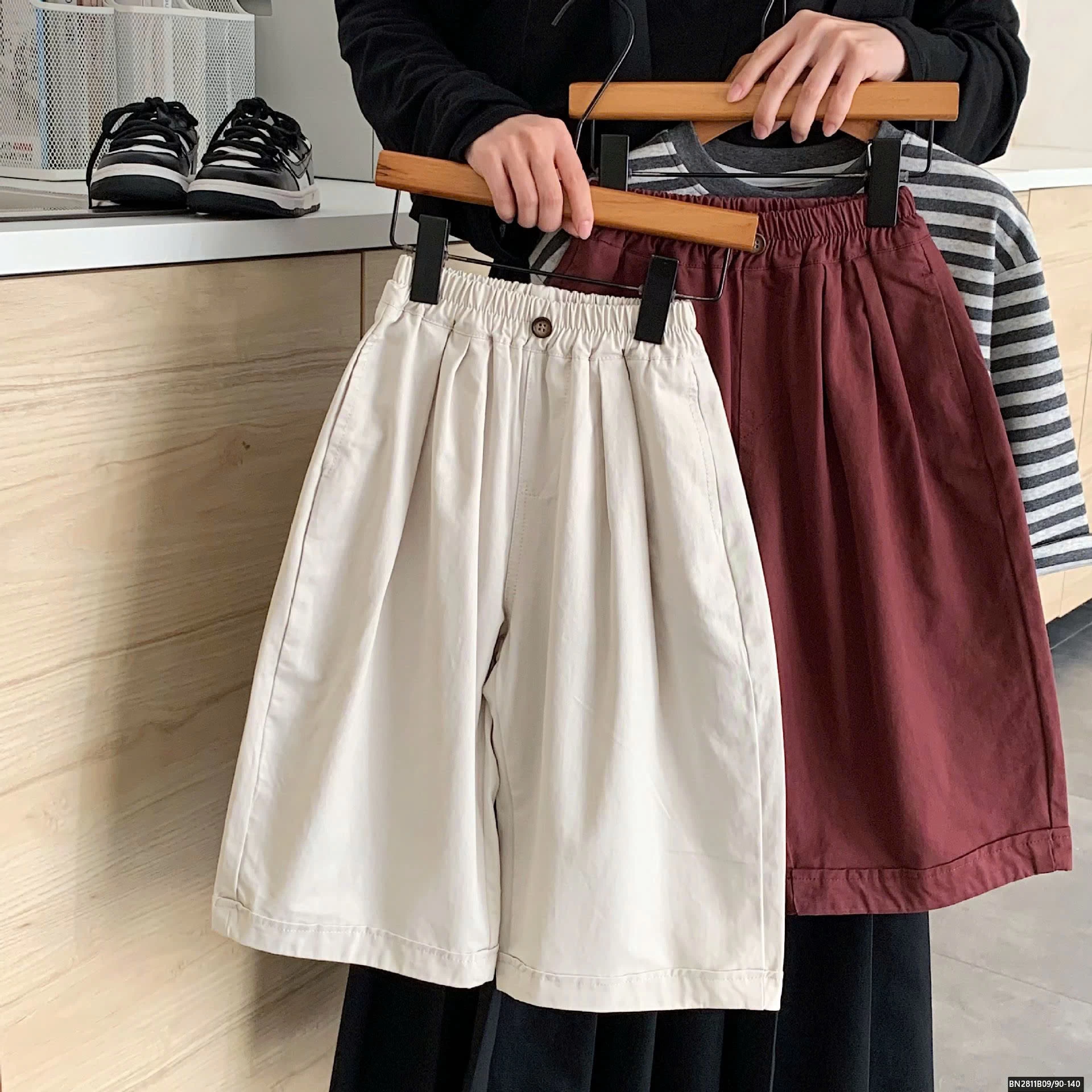 QUẦN LƯNG CHUN ỐNG RỘNG CHO BÉ