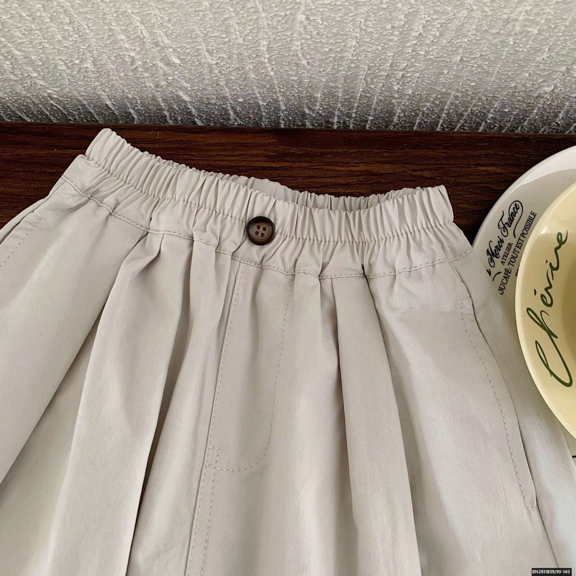 QUẦN LƯNG CHUN ỐNG RỘNG CHO BÉ