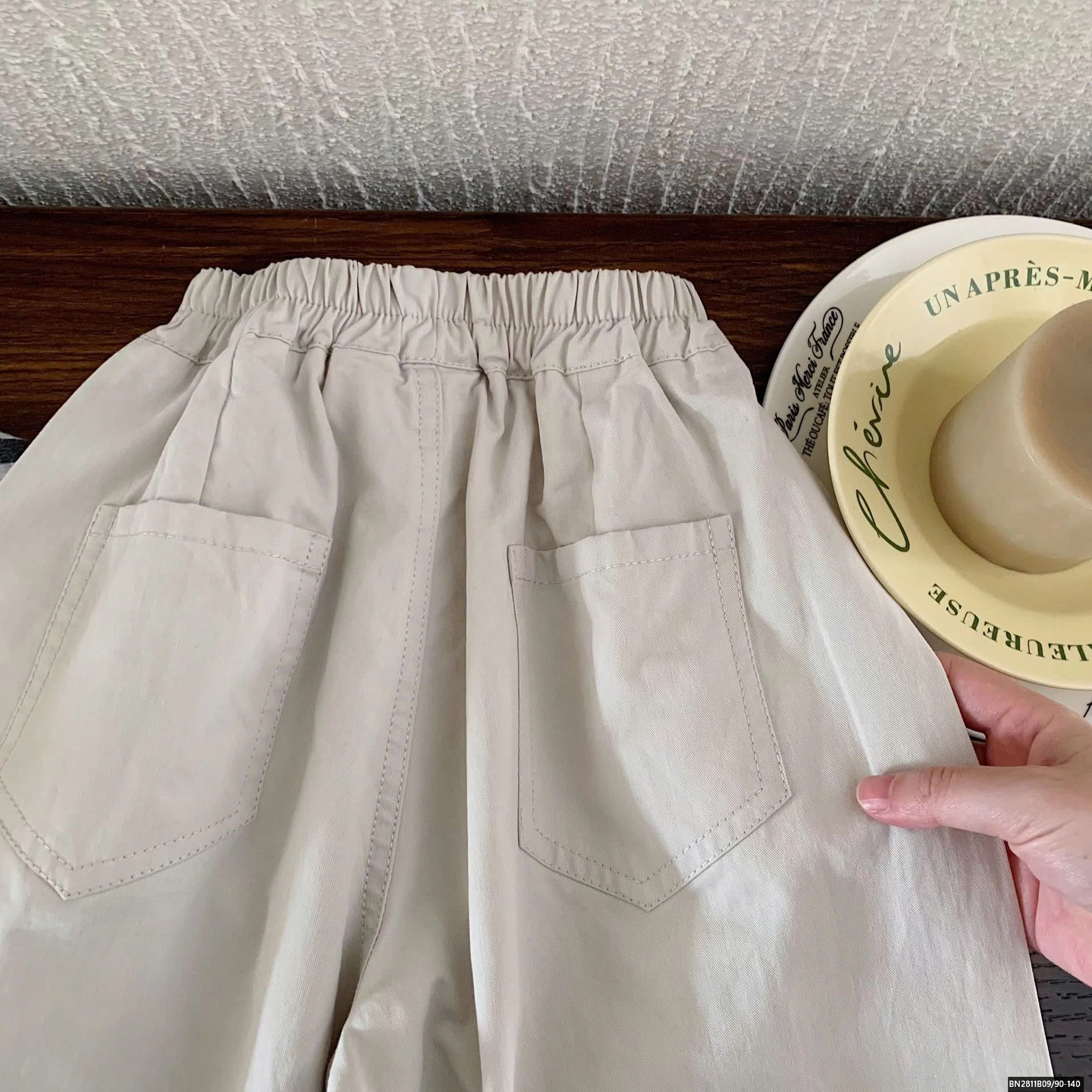 QUẦN LƯNG CHUN ỐNG RỘNG CHO BÉ