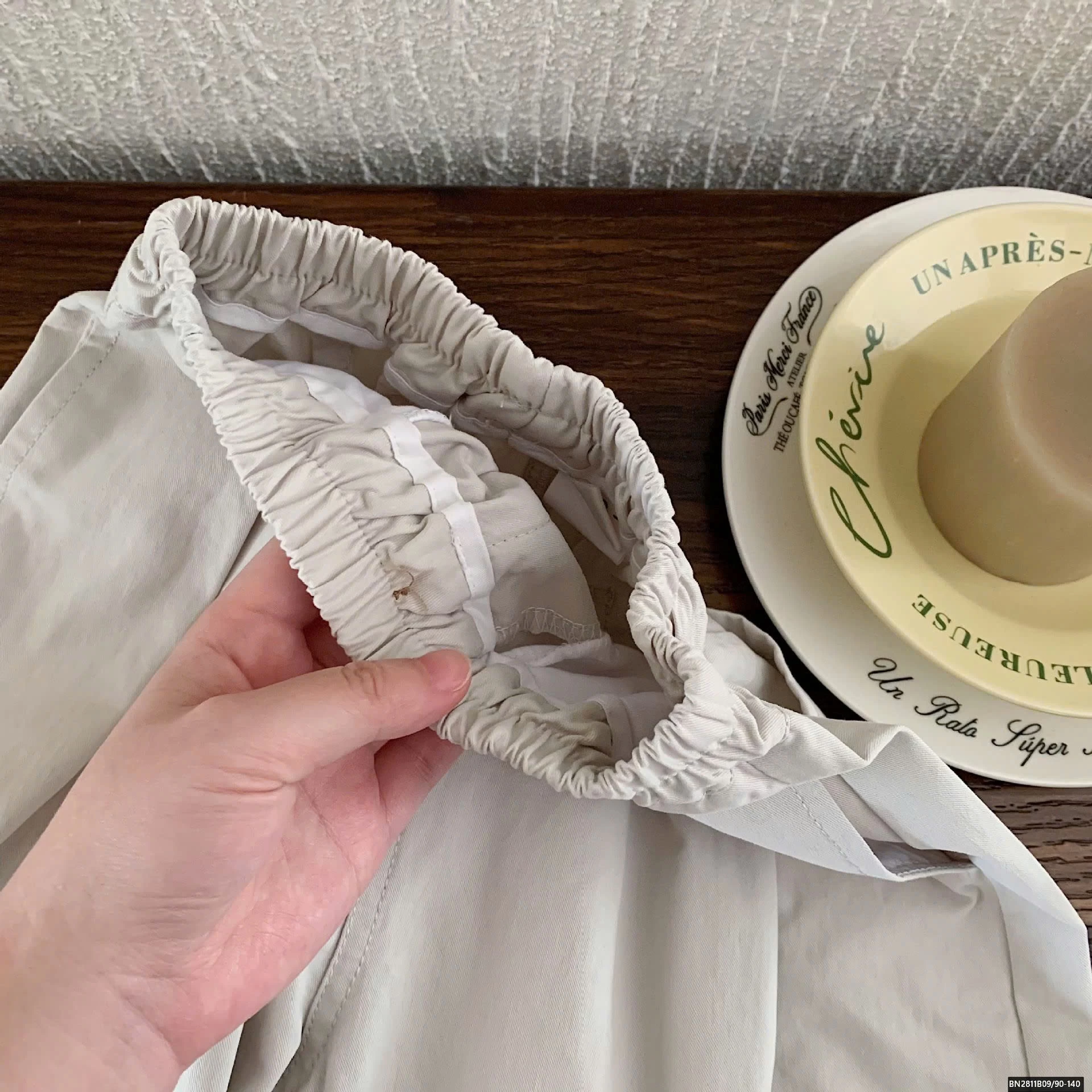 QUẦN LƯNG CHUN ỐNG RỘNG CHO BÉ