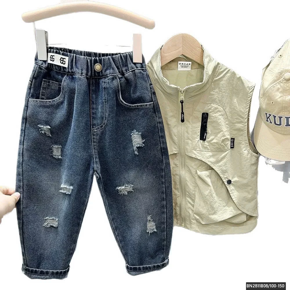 QUẦN BAGY JEAN RÁCH KACADY