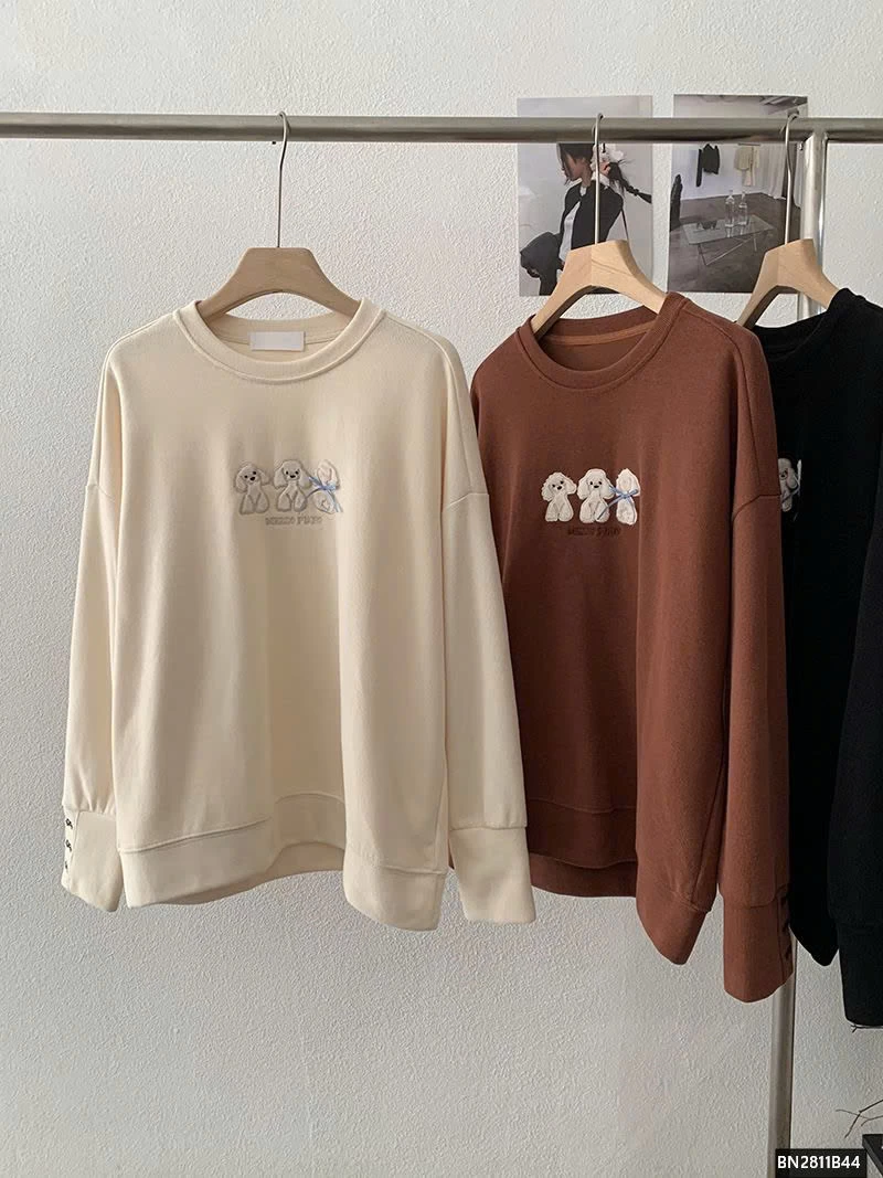 ÁO NỈ 3 CHÚ GẤU NỮ