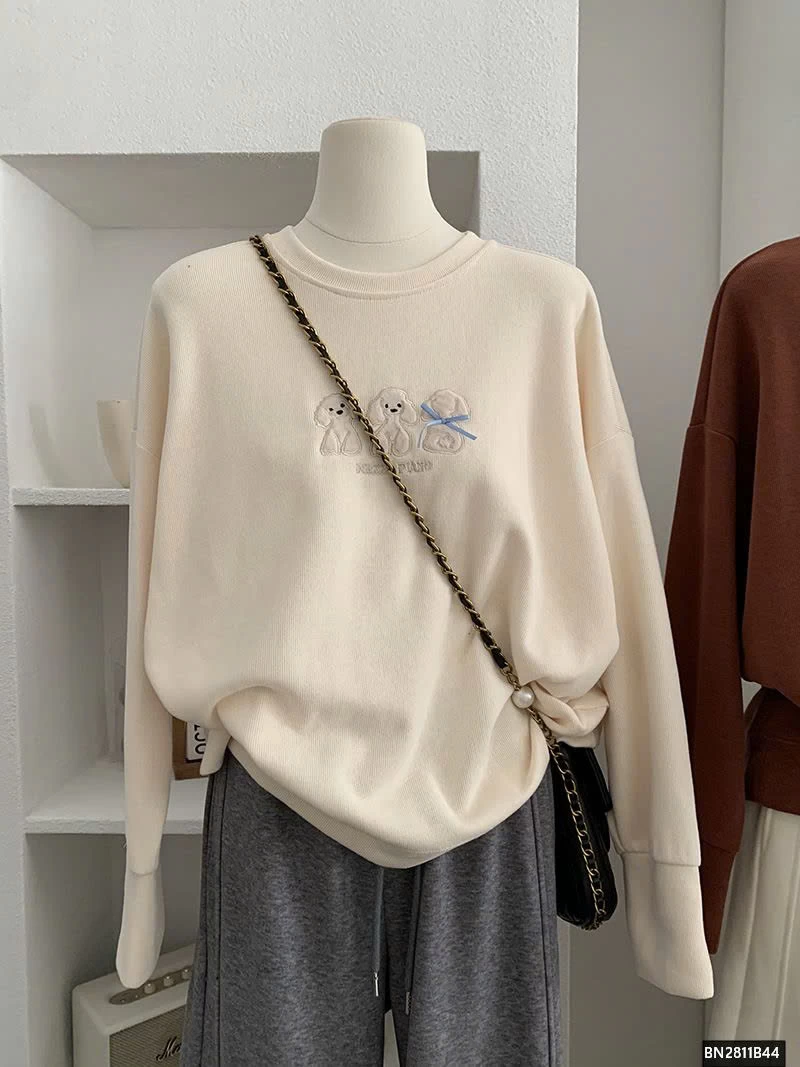 ÁO NỈ 3 CHÚ GẤU NỮ