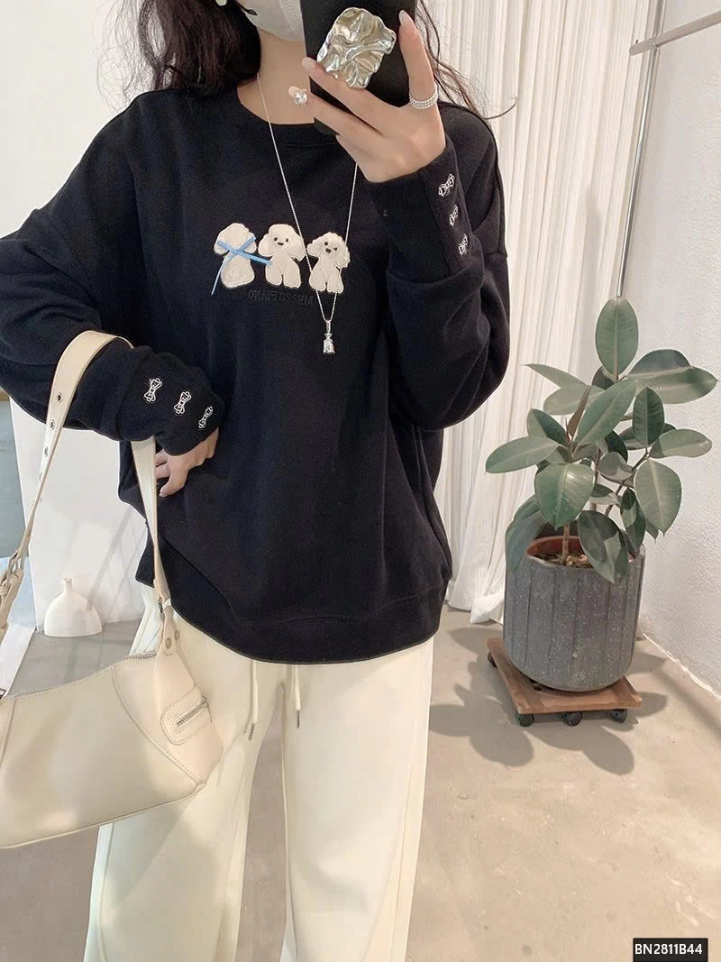 ÁO NỈ 3 CHÚ GẤU NỮ