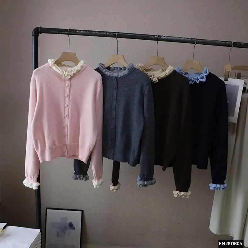 ÁO LEN TRƠN CỔ BÈO