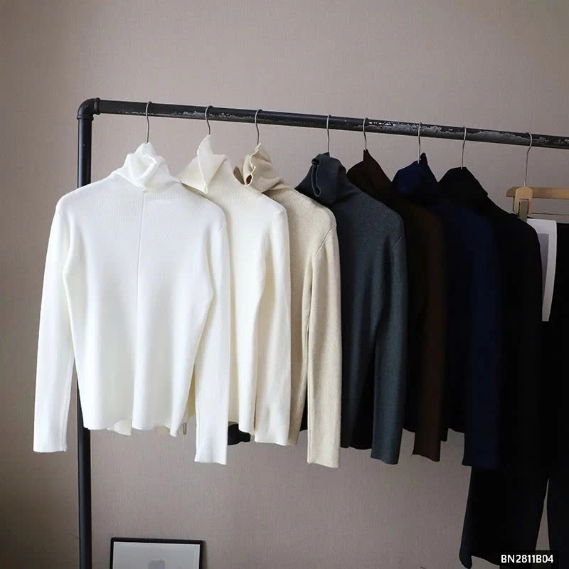 ÁO GIỮ NHIỆT CAO CỔ NỮ