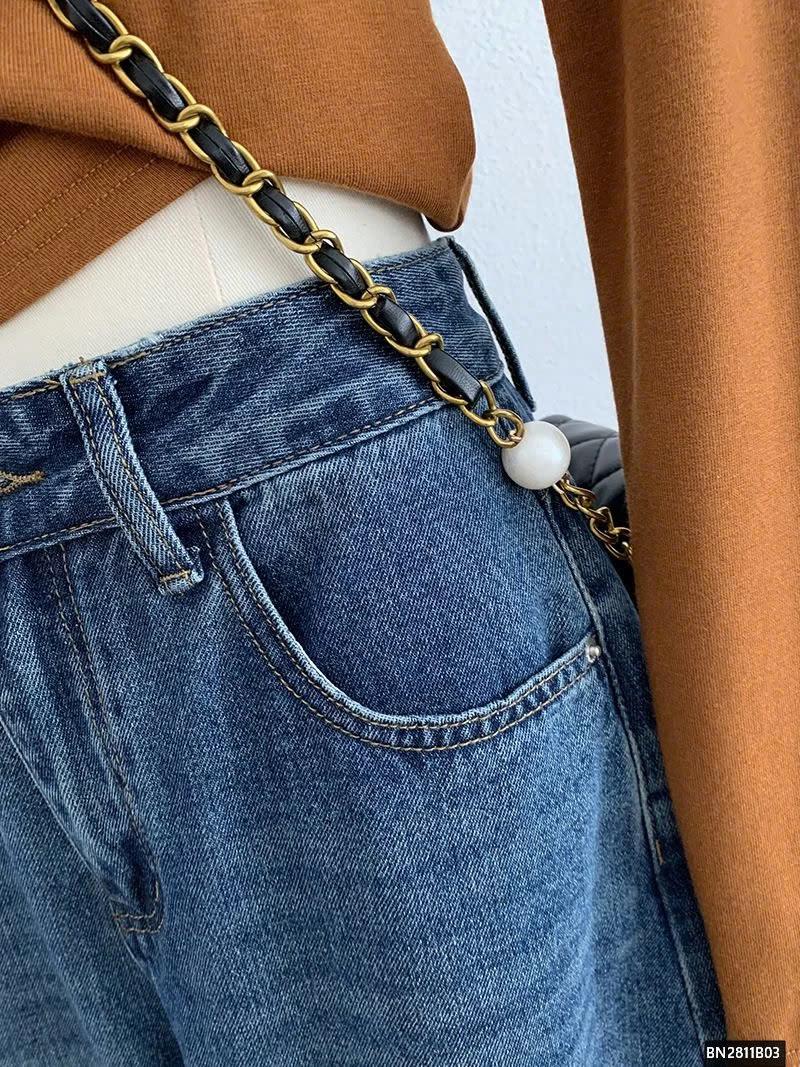 QUẦN JEAN QCCC ỐNG RỘNG