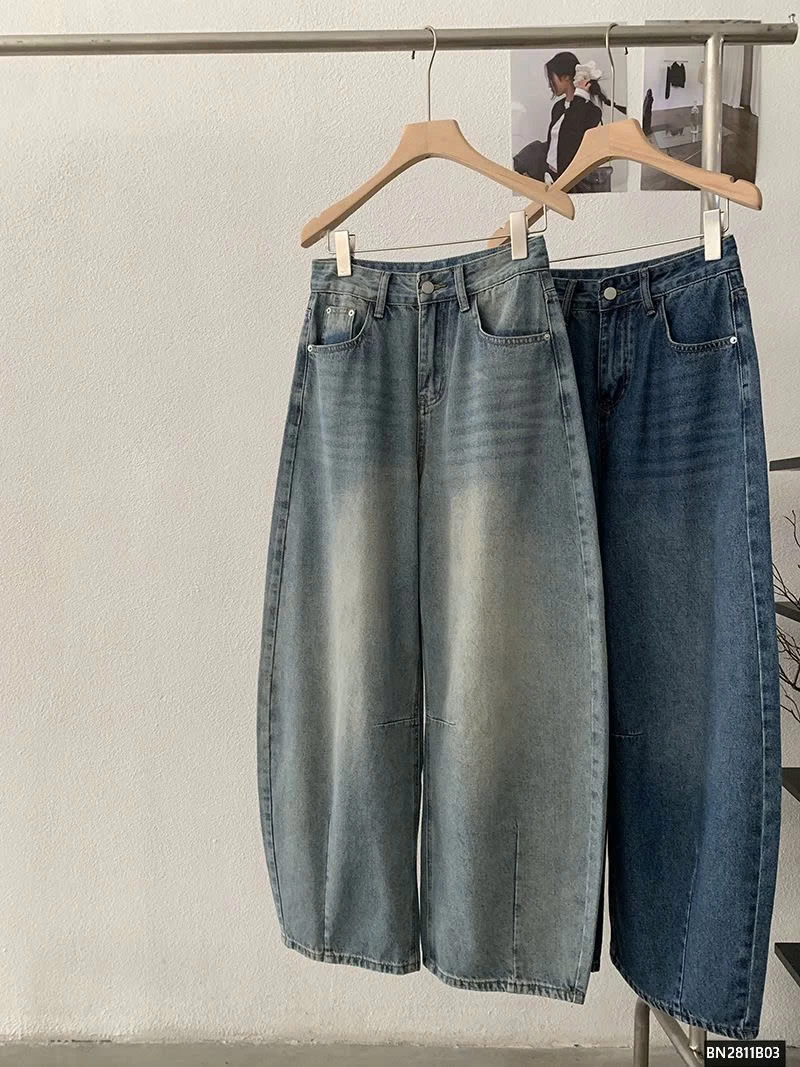 QUẦN JEAN QCCC ỐNG RỘNG