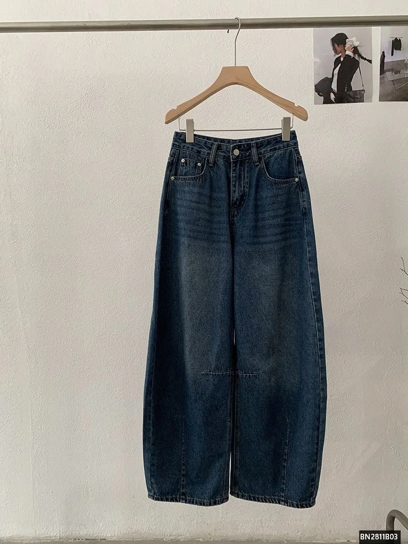 QUẦN JEAN QCCC ỐNG RỘNG