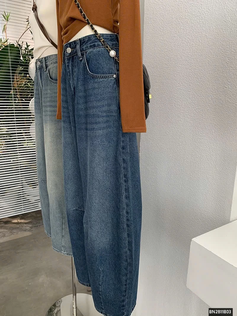 QUẦN JEAN QCCC ỐNG RỘNG