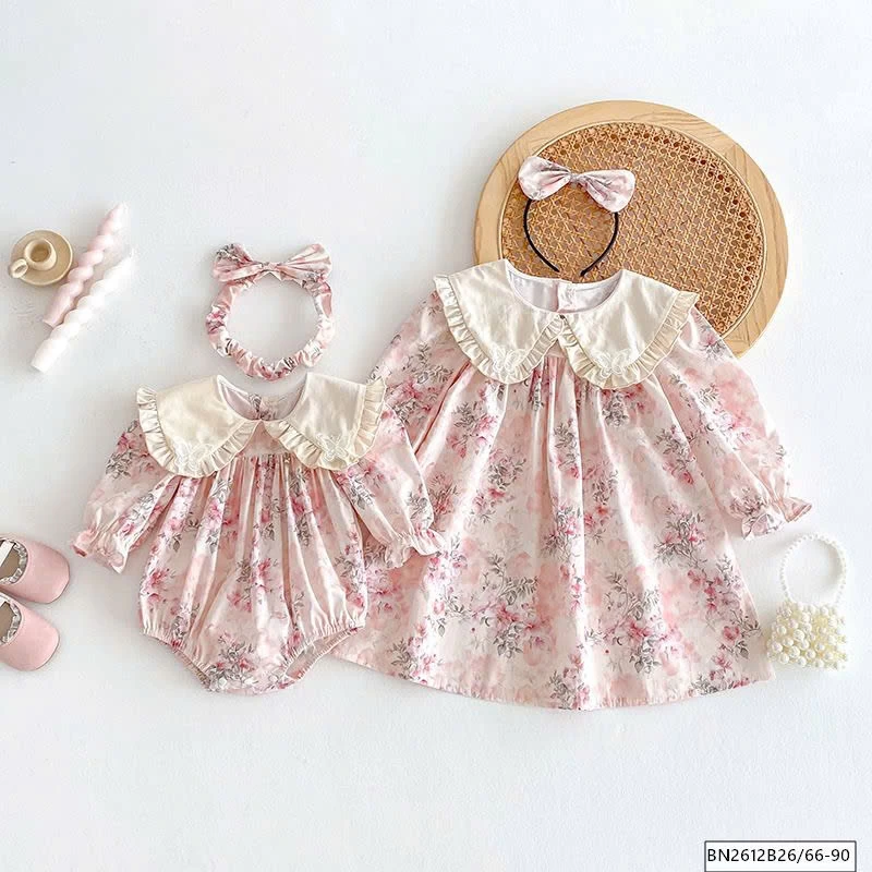 BODY, VÁY HOA NHÍ HỒNG