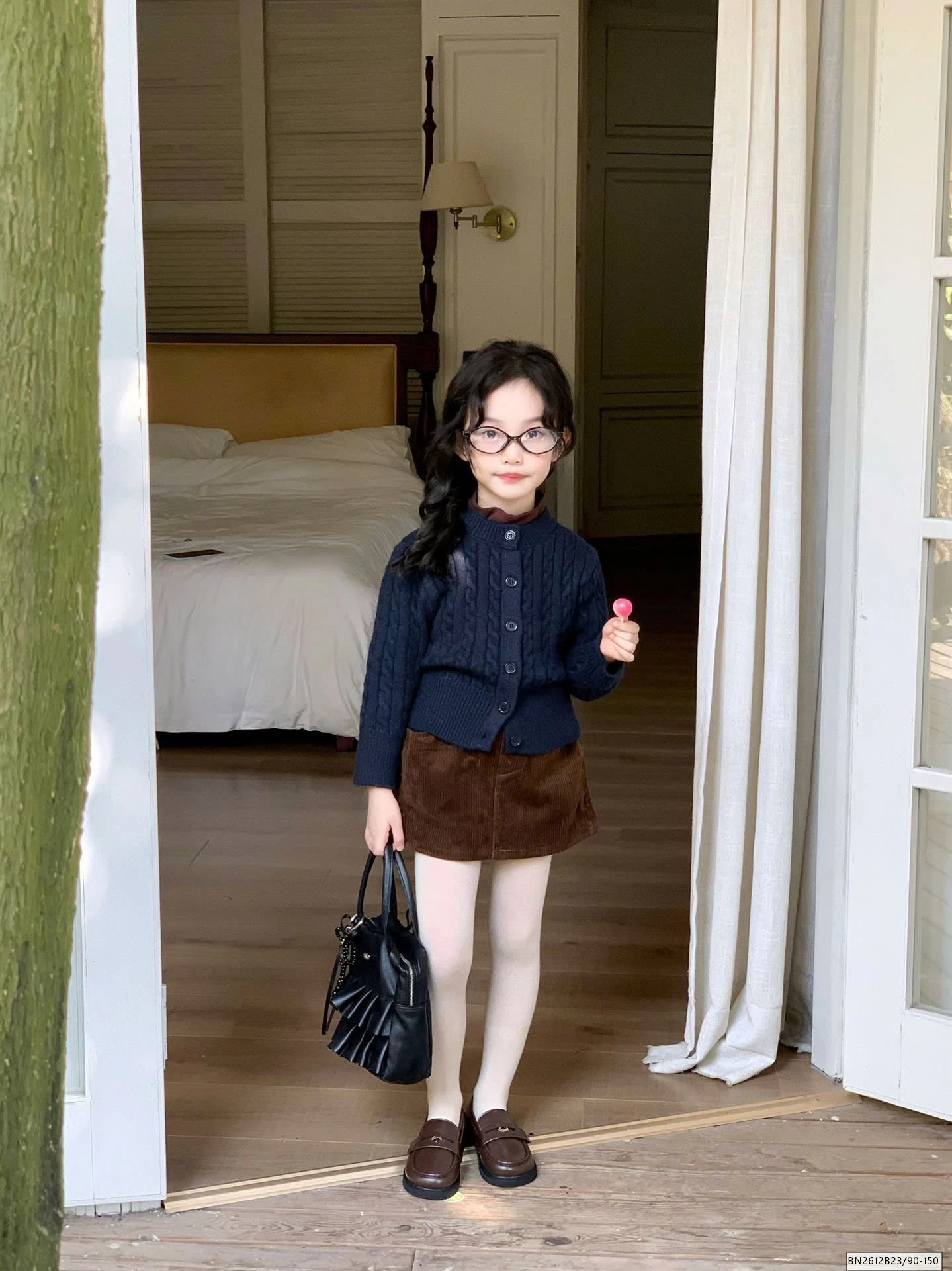 SÉT ÁO LEN XANH THAN DÀY MÙA ĐÔNG MIX CV NHUNG NÂU