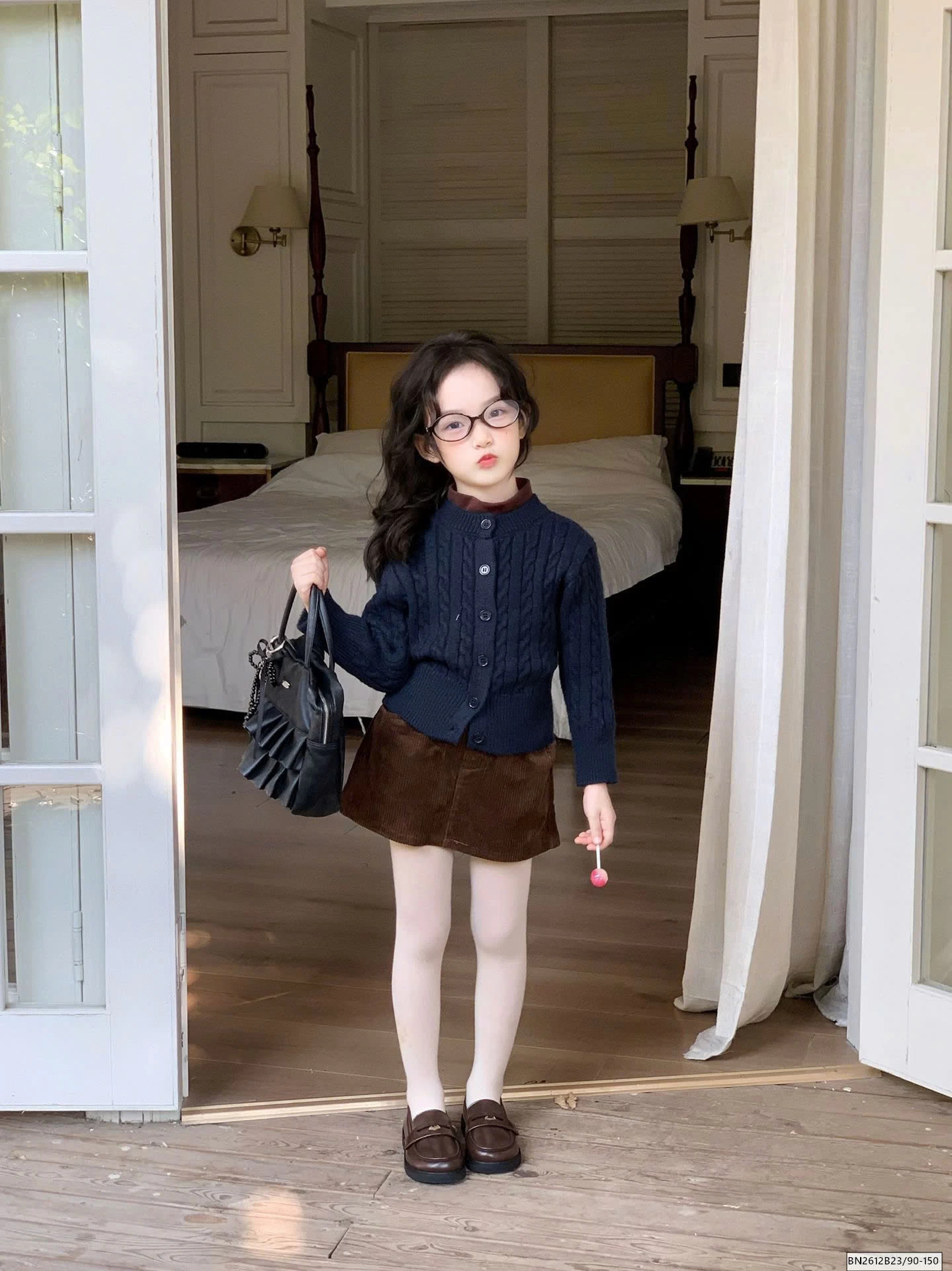 SÉT ÁO LEN XANH THAN DÀY MÙA ĐÔNG MIX CV NHUNG NÂU