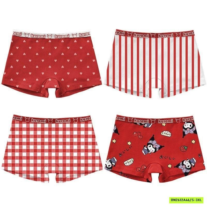 SÉT 4 CHIP ĐÙI ĐỎ KUROMI BG