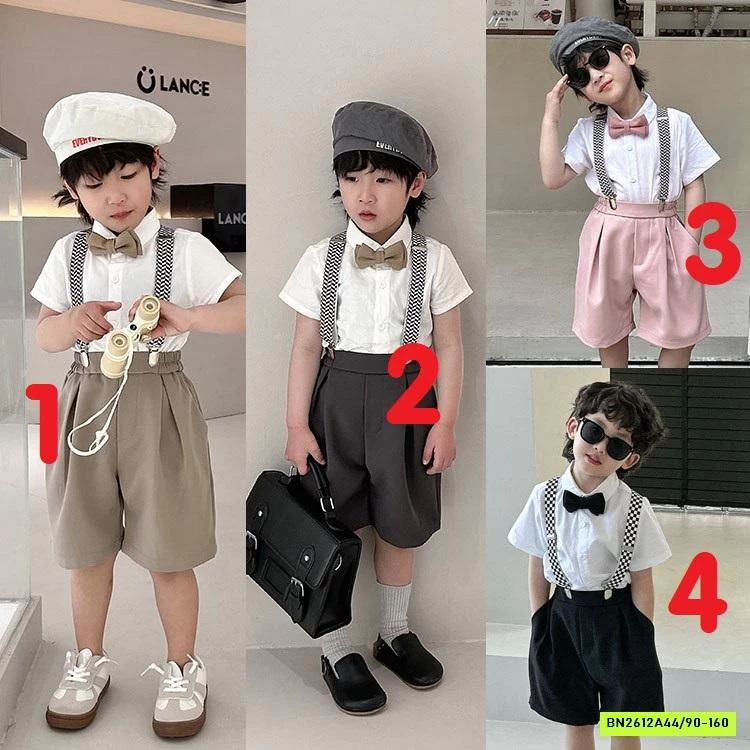 SÉT CÔNG TỬ NGẮN TAY 4 CHI TIẾT