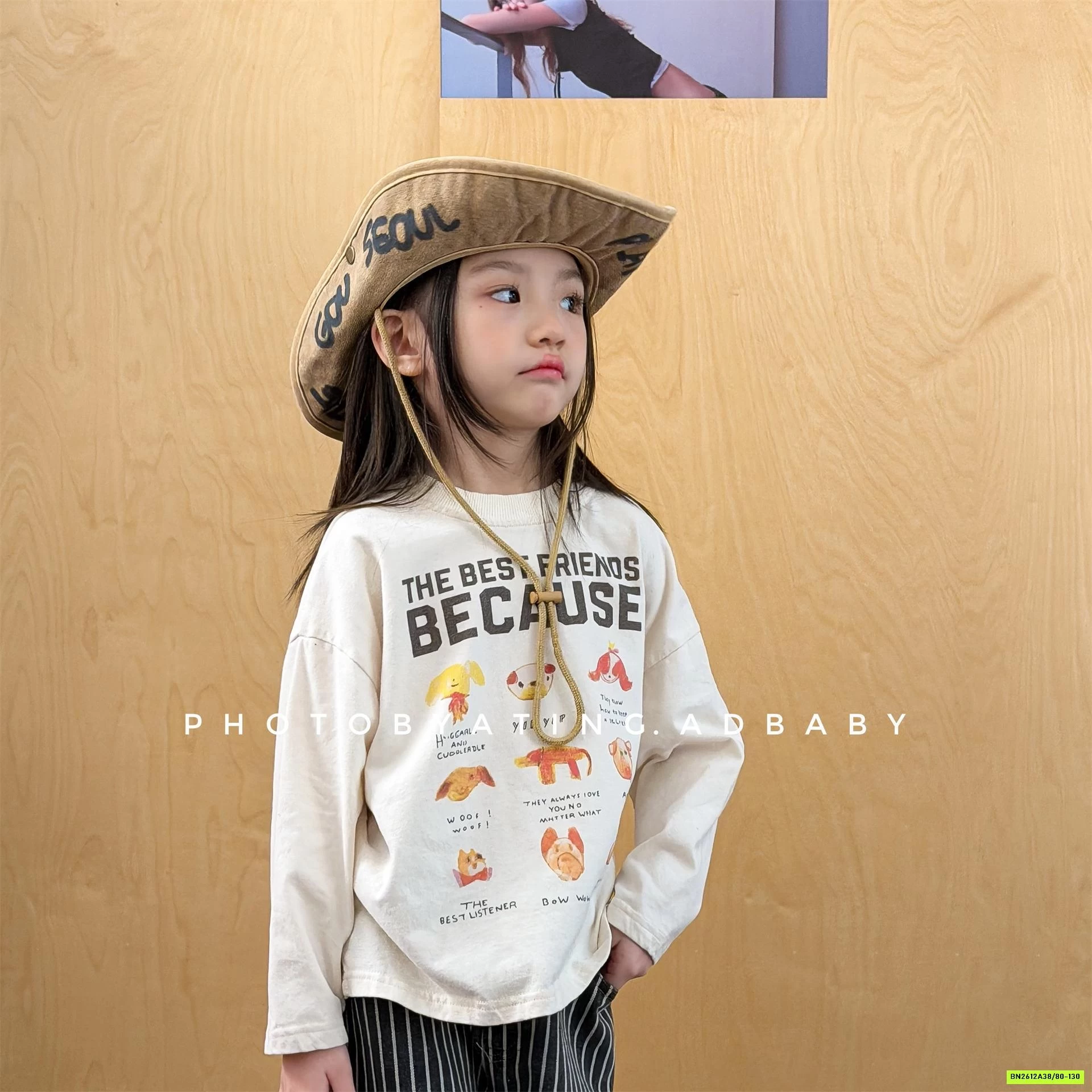 ÁO THUN IN HÌNH DỄ THƯƠNG ADBABY