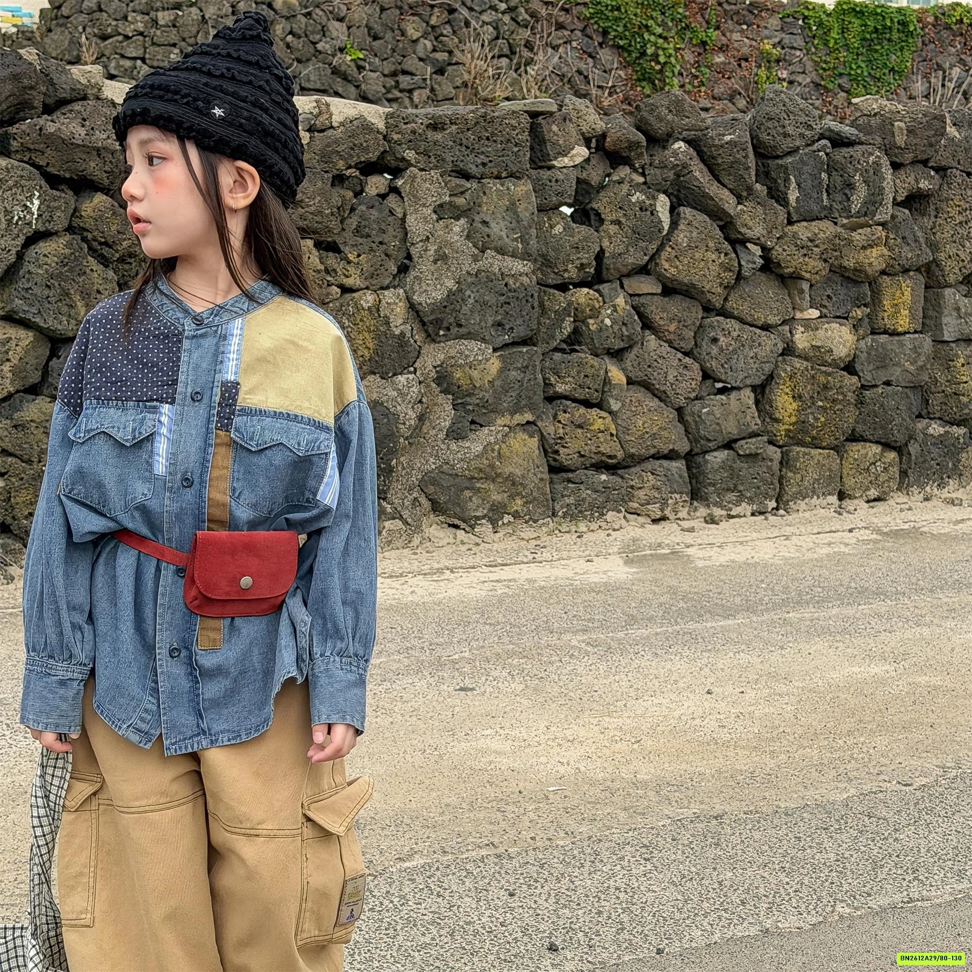 DENIM CỔ TRỤ PHỐI MÀU ADBABY